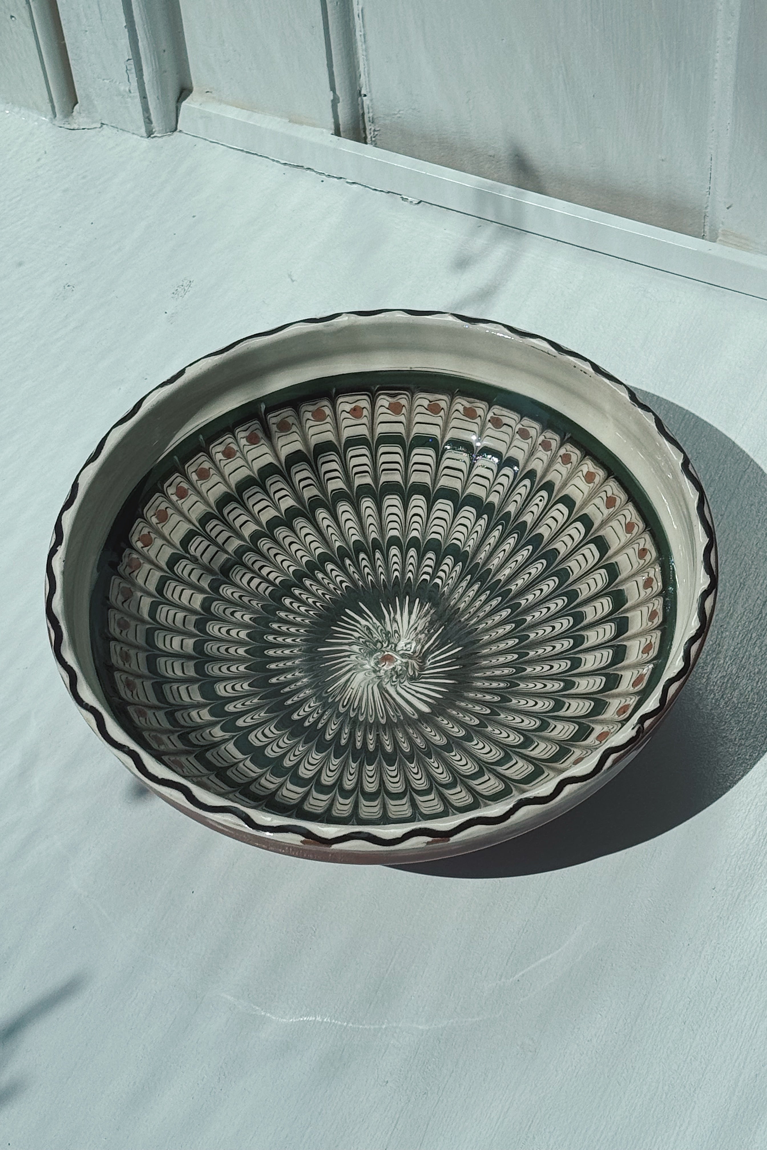 Handmade Horezu Bowl | No. 14 | Ø 25 cm