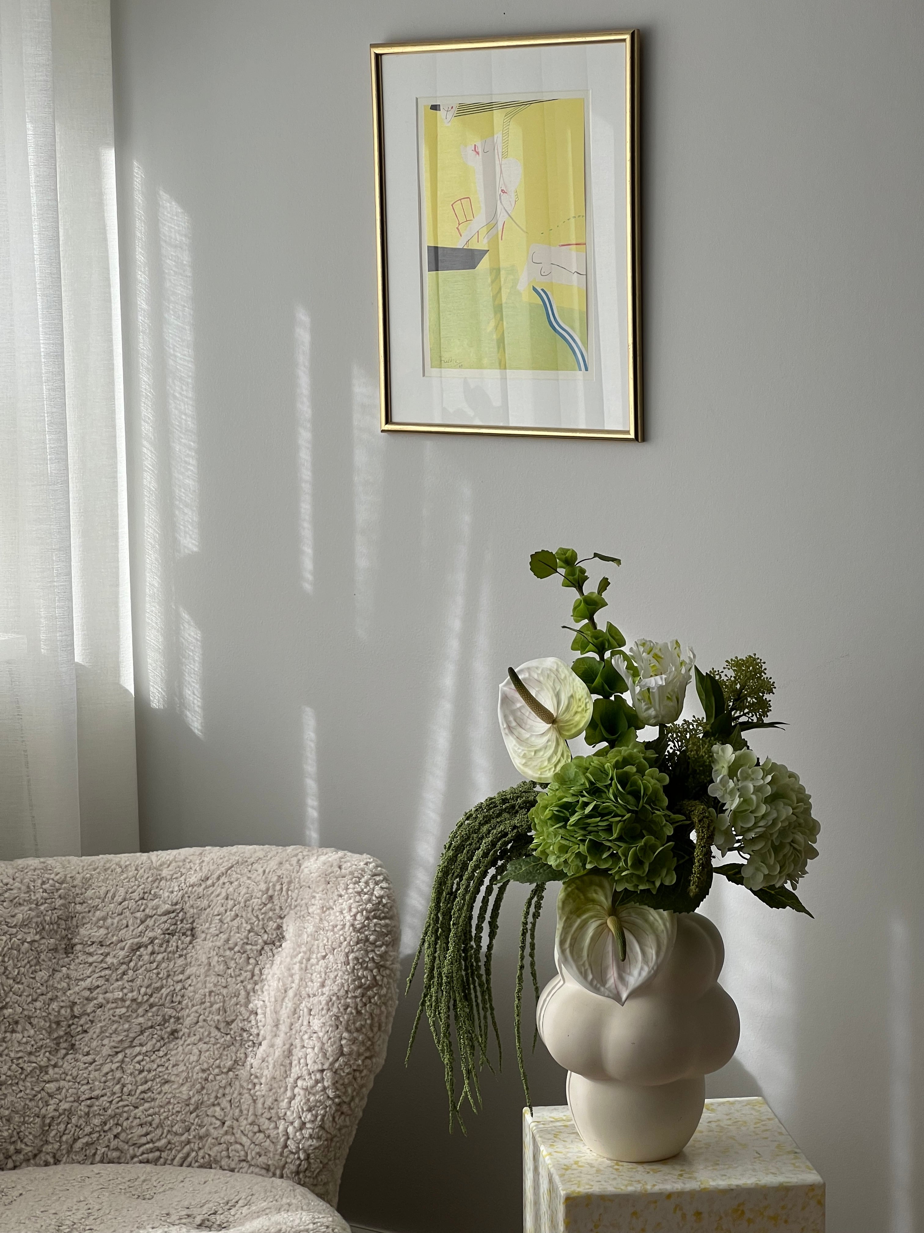 Fresh Green Garden Bouquet STUDIO HAFNIA