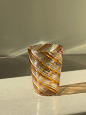 Håndblæst Murano Glas med Swirlmønster Murano