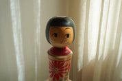 Vintage Kokeshi Dukke Nr. 244 fra Japan – Håndlavet | H 36 cm