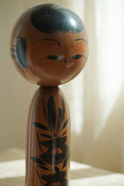 Vintage Kokeshi Doll No. 257 from Japan – Handmade | H 24 cm