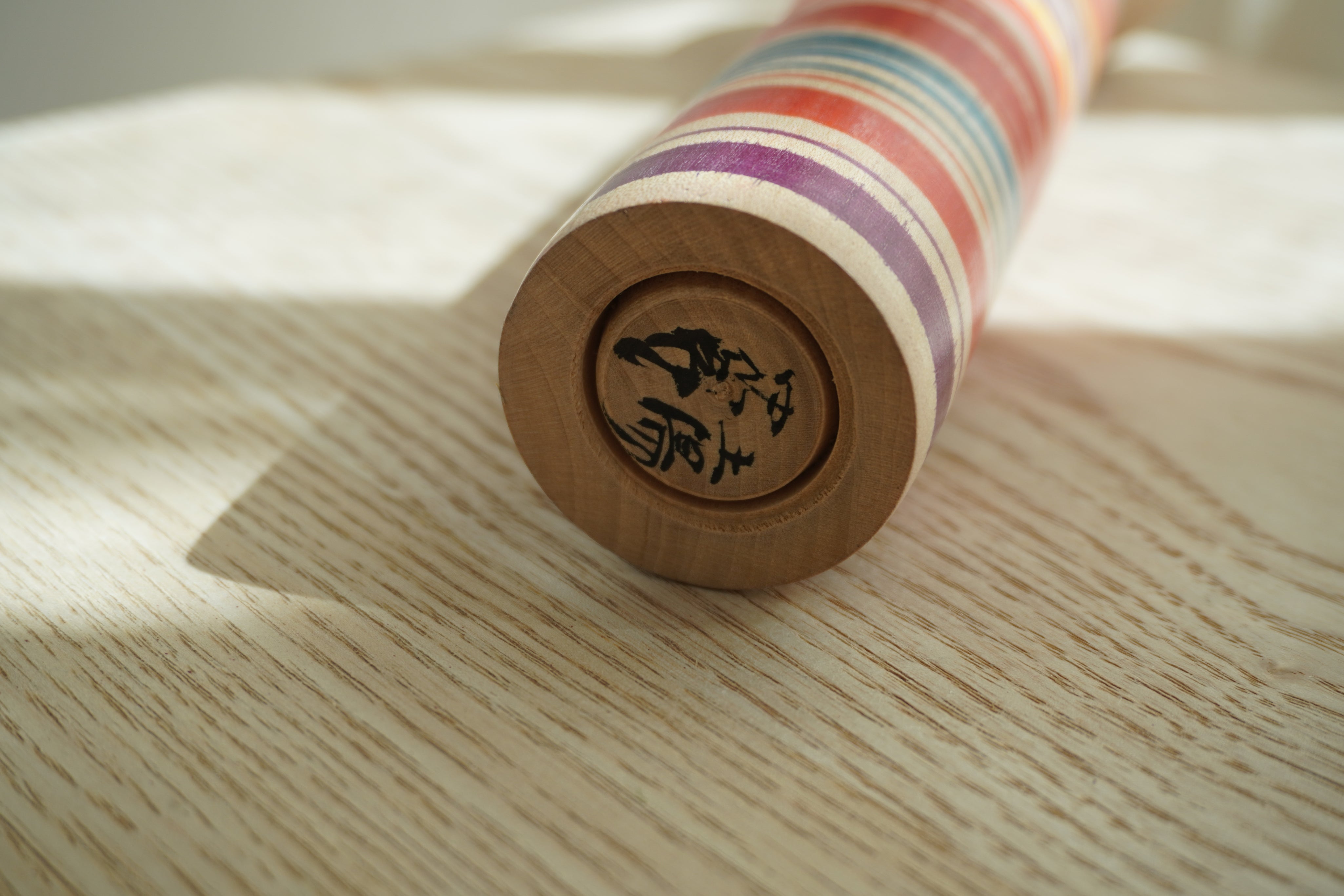 Vintage Kokeshi Dukke Nr. 261 fra Japan – Håndlavet | H 25 cm