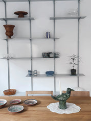 Detra Aluminium Hyldesystem – 7 Hylder (1960 / 1380 / 800 mm) Detra