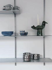 Detra Aluminium Hyldesystem – 7 Hylder (1960 / 1380 / 800 mm) Detra