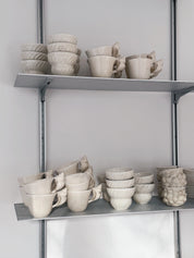 Detra Aluminium Hyldesystem – 7 Hylder (1960 / 1380 / 800 mm) Detra