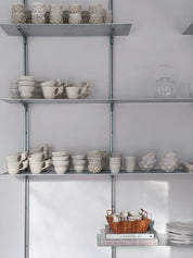 Detra Aluminium Hyldesystem – 7 Hylder (1960 / 1380 / 800 mm) Detra