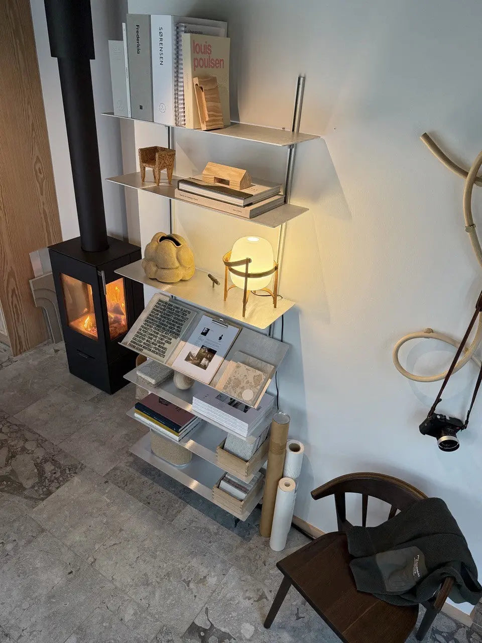 Detra Aluminium Hyldesystem – 7 Hylder (800 mm) Detra