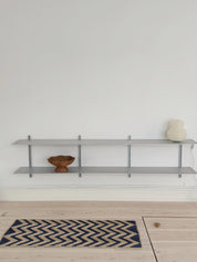 Detra Aluminium Væghylde – 2 Hylder (1960 mm) Detra