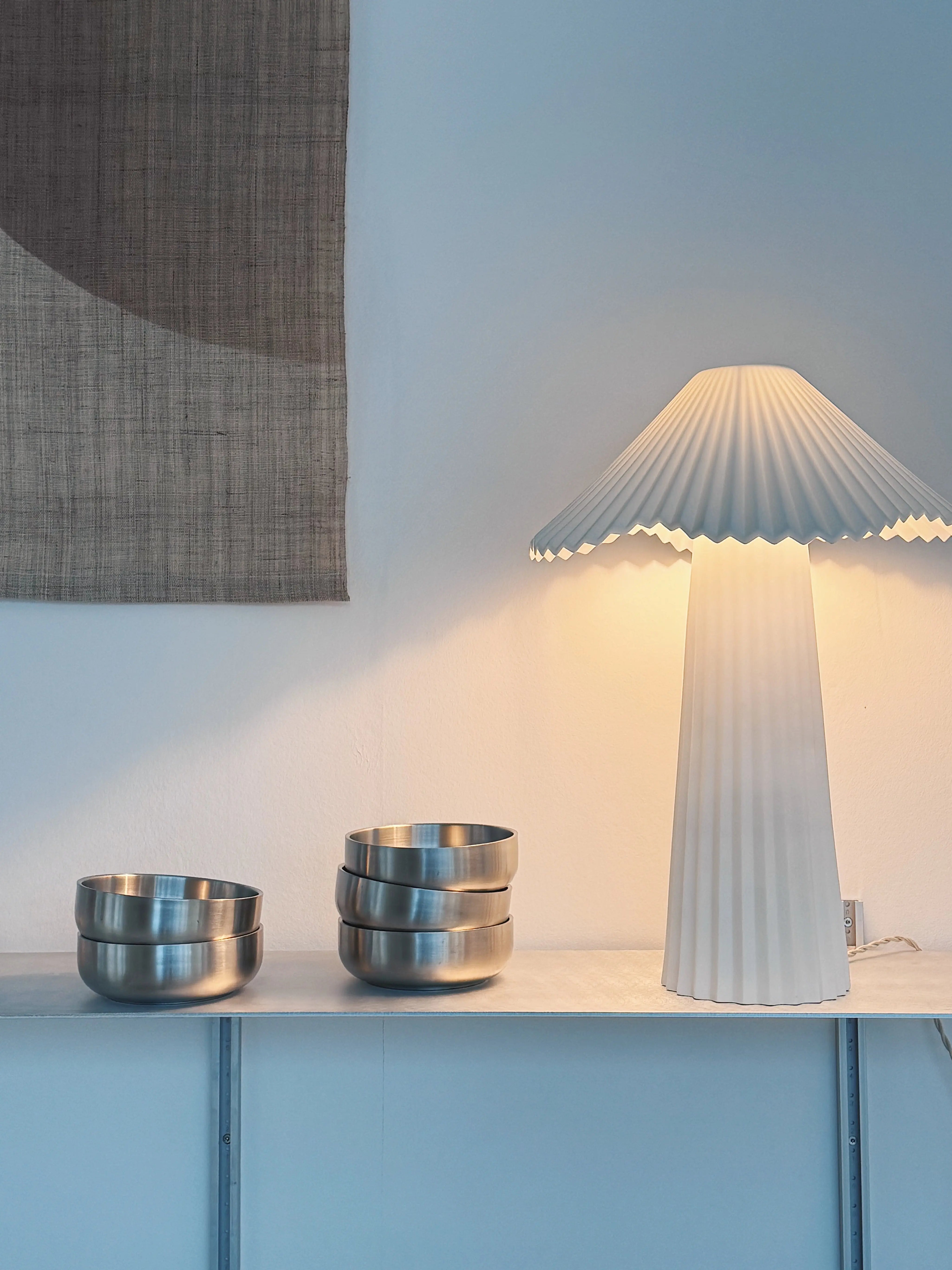 Detra Aluminium Væghylde – 2 Hylder (1960 mm) Detra