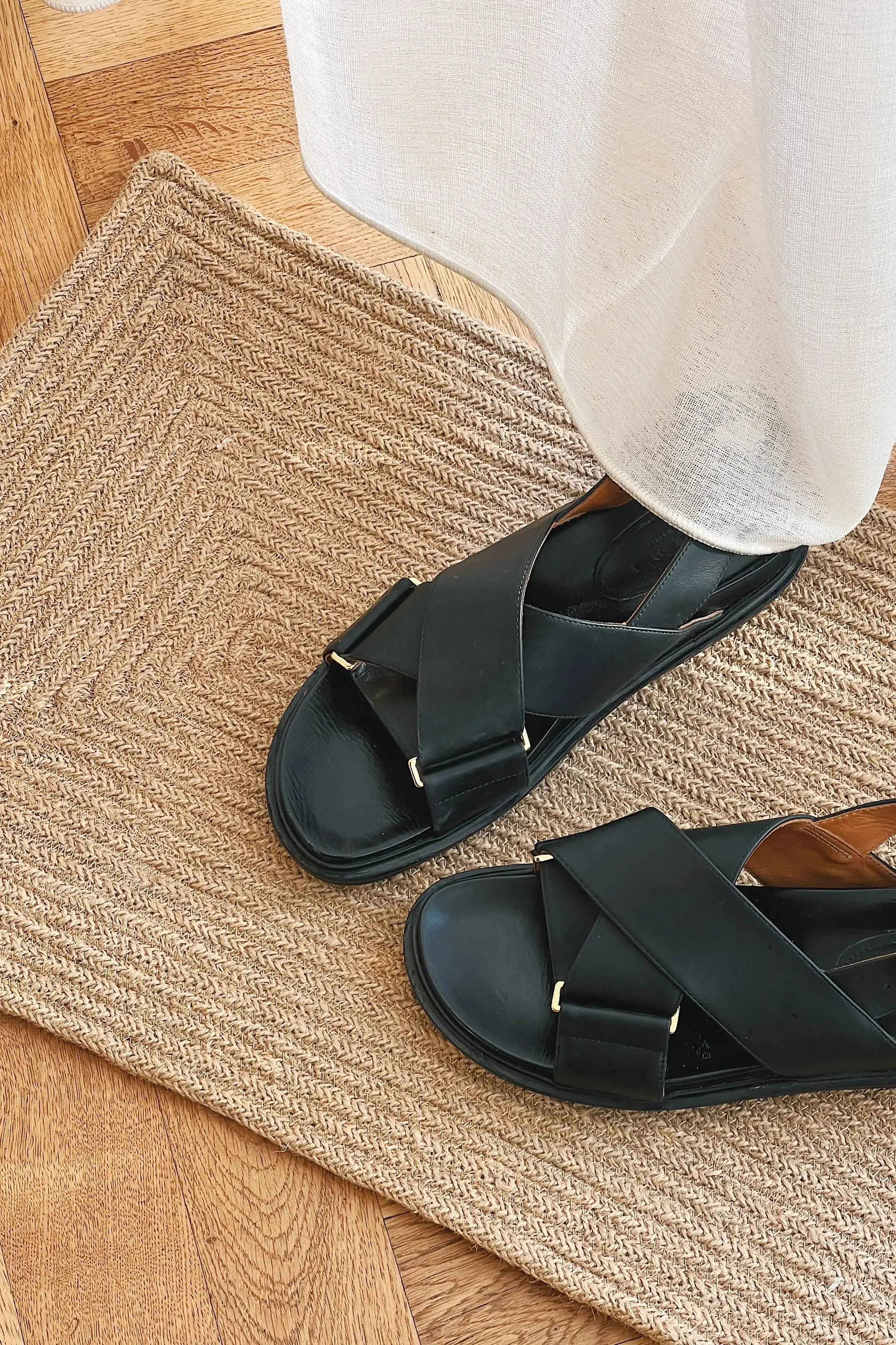 Dørmåtte af jute | Lille 40 x 60 cm Studio Hafnia