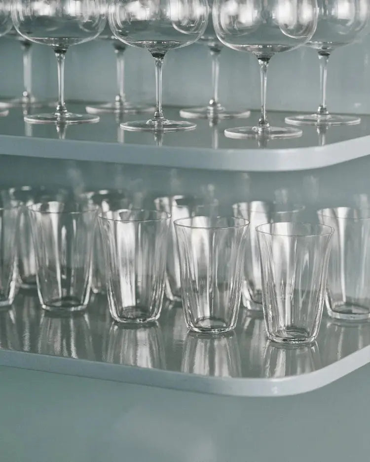 Drikkeglas / Tumbler 28 cl Transparent – Silhouette (Sæt á 4) | Sergio Herman – Serax  STUDIO HAFNIA