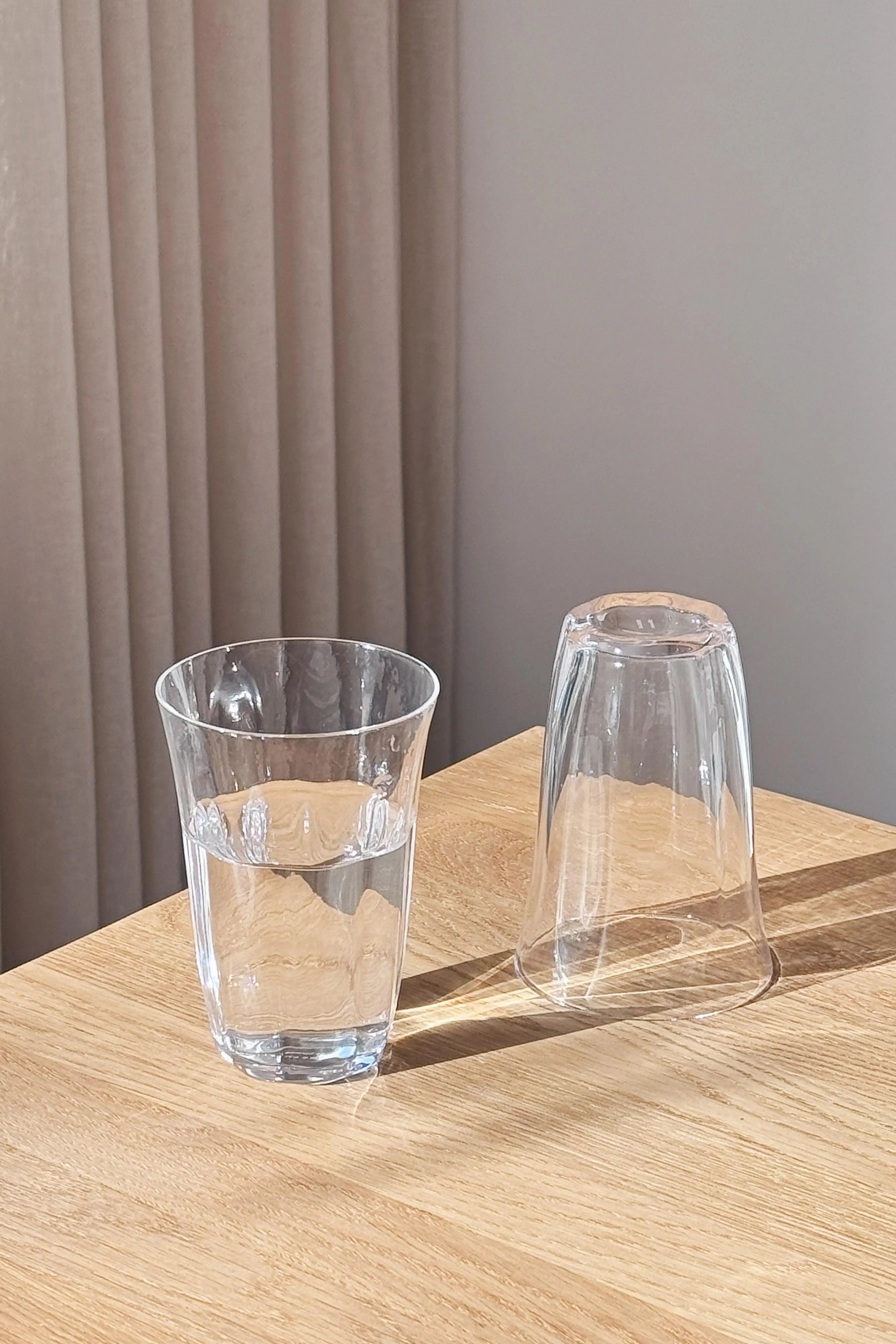 Drikkeglas / Tumbler 28 cl Transparent – Silhouette (Sæt á 4) | Sergio Herman – Serax Serax