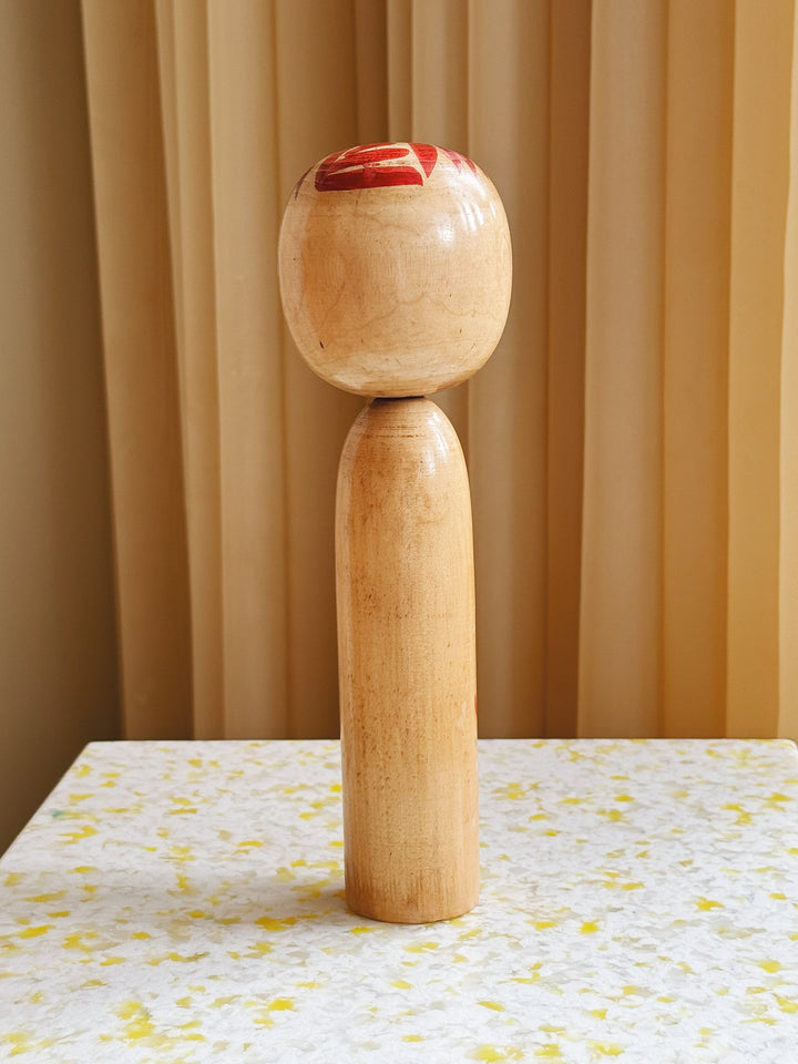 Vintage Kokeshi Dukke Nr. 193 fra Japan – Håndlavet | H24,5 cm Studio Hafnia