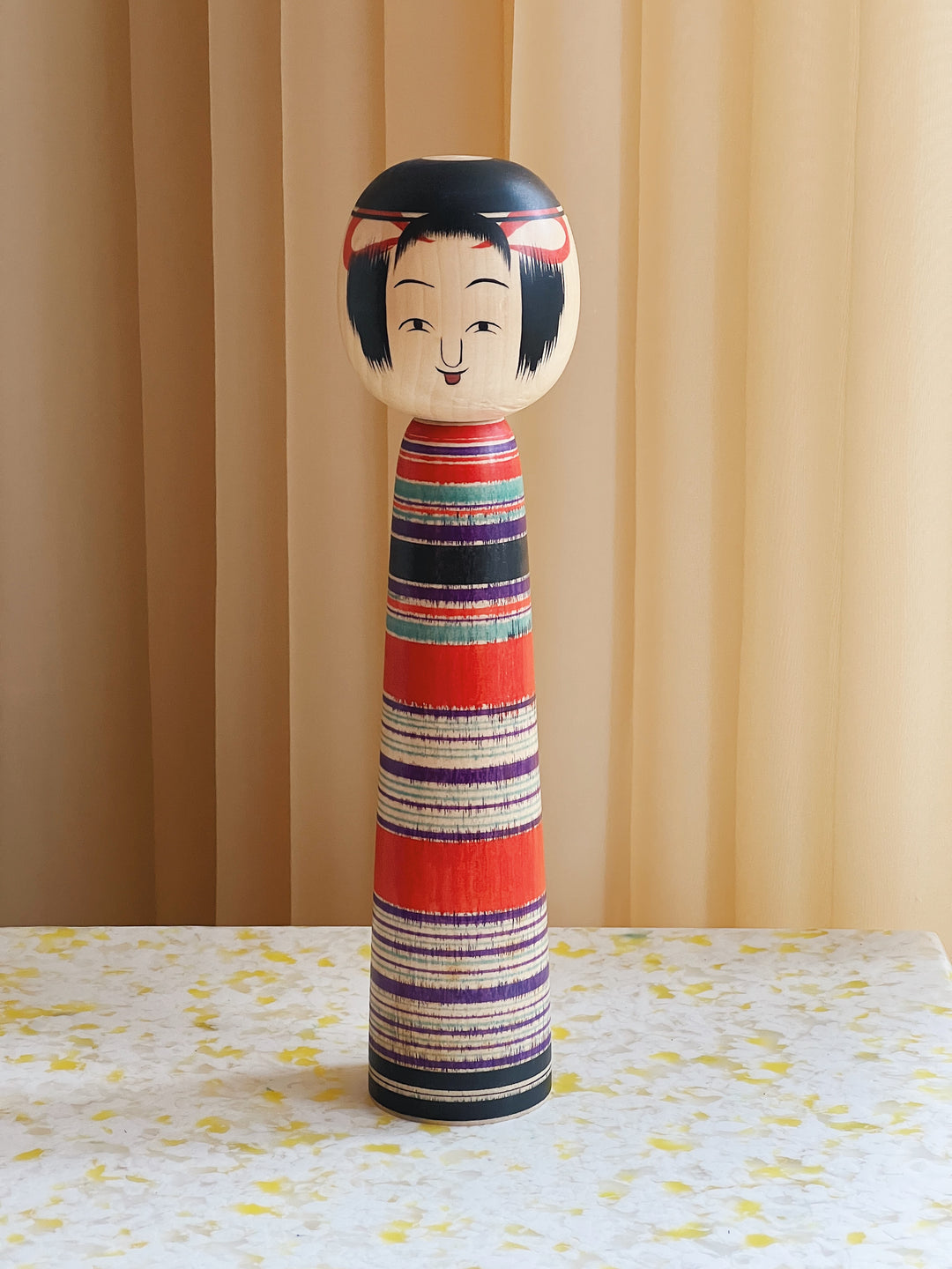 Vintage Kokeshi Dukke No. 136 fra Japan | H24.5 cm Studio Hafnia