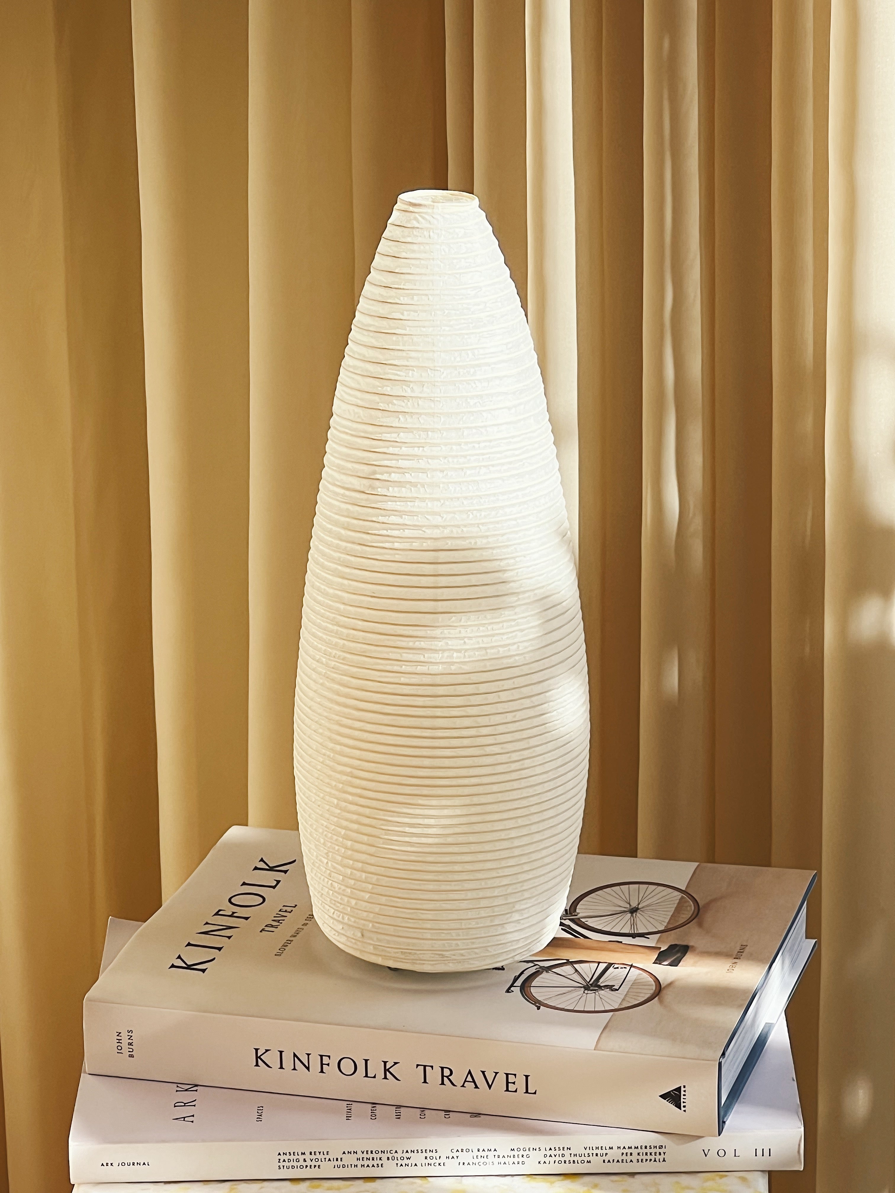 Shigeru Uchida Washi Lighting Paper Moon PM03 Bordlampe Studio Hafnia