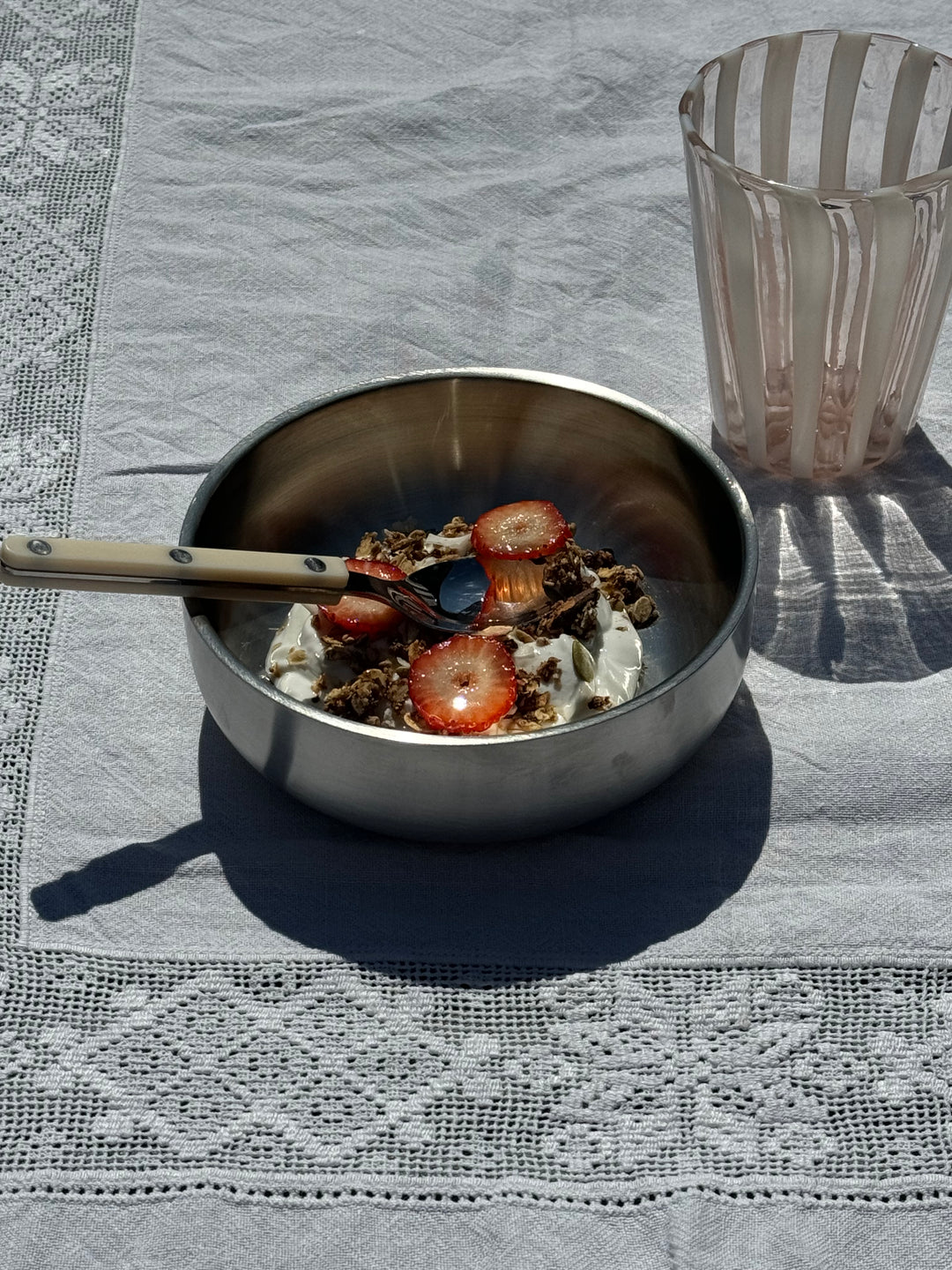 Morgenmadsskål i rustfrit stål | 15 cm Studio Hafnia