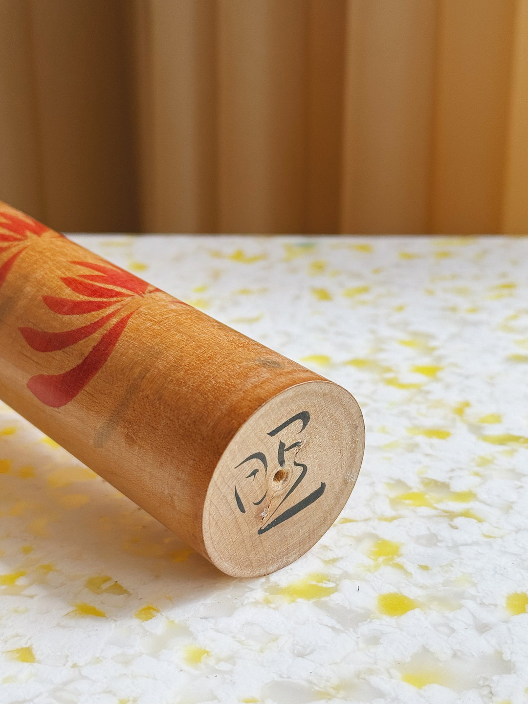 Vintage Kokeshi Dukke Nr. 188 fra Japan – Håndlavet | H24 cm Studio Hafnia