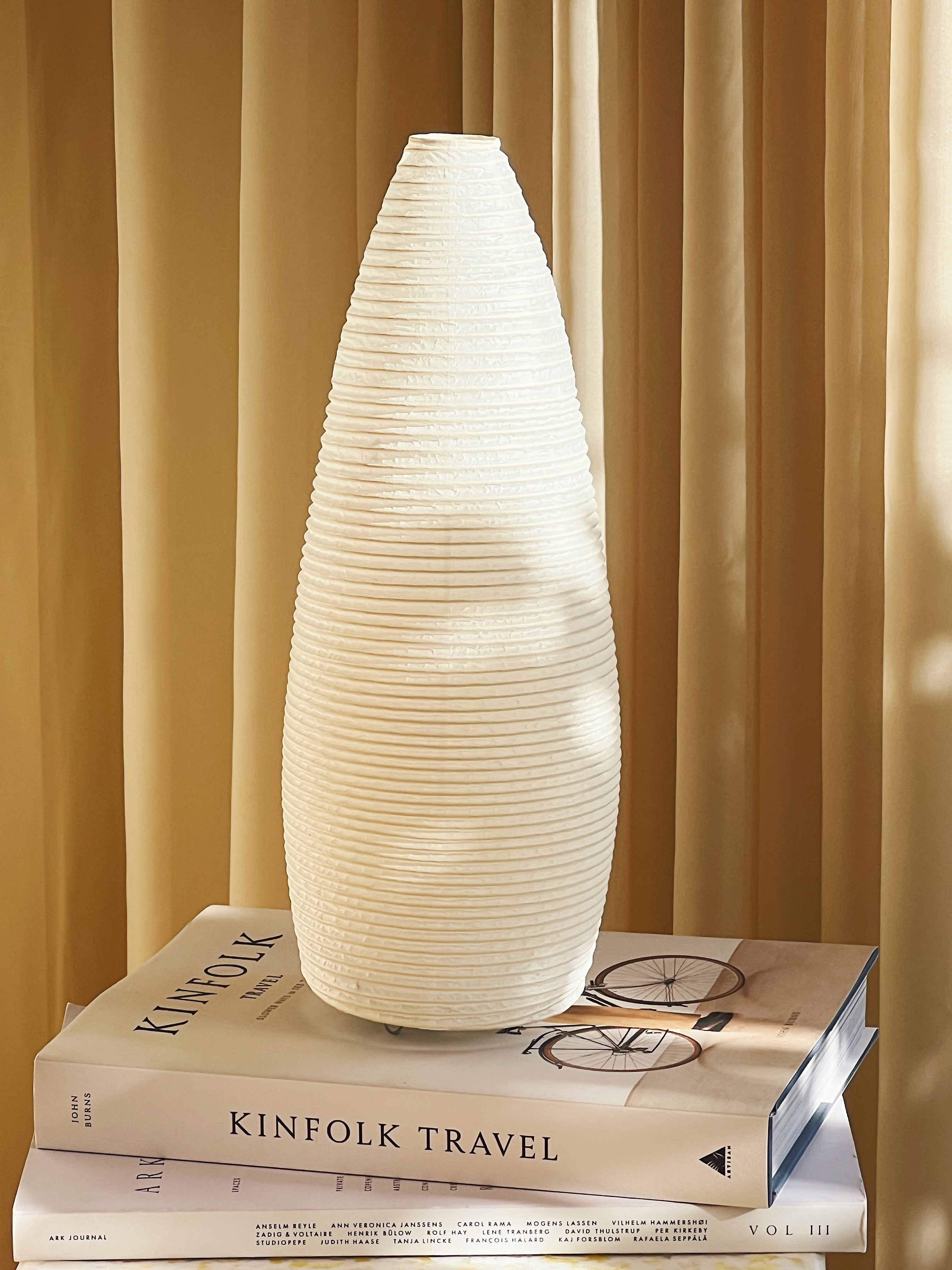 Shigeru Uchida Washi Lighting Paper Moon PM03 Bordlampe Studio Hafnia