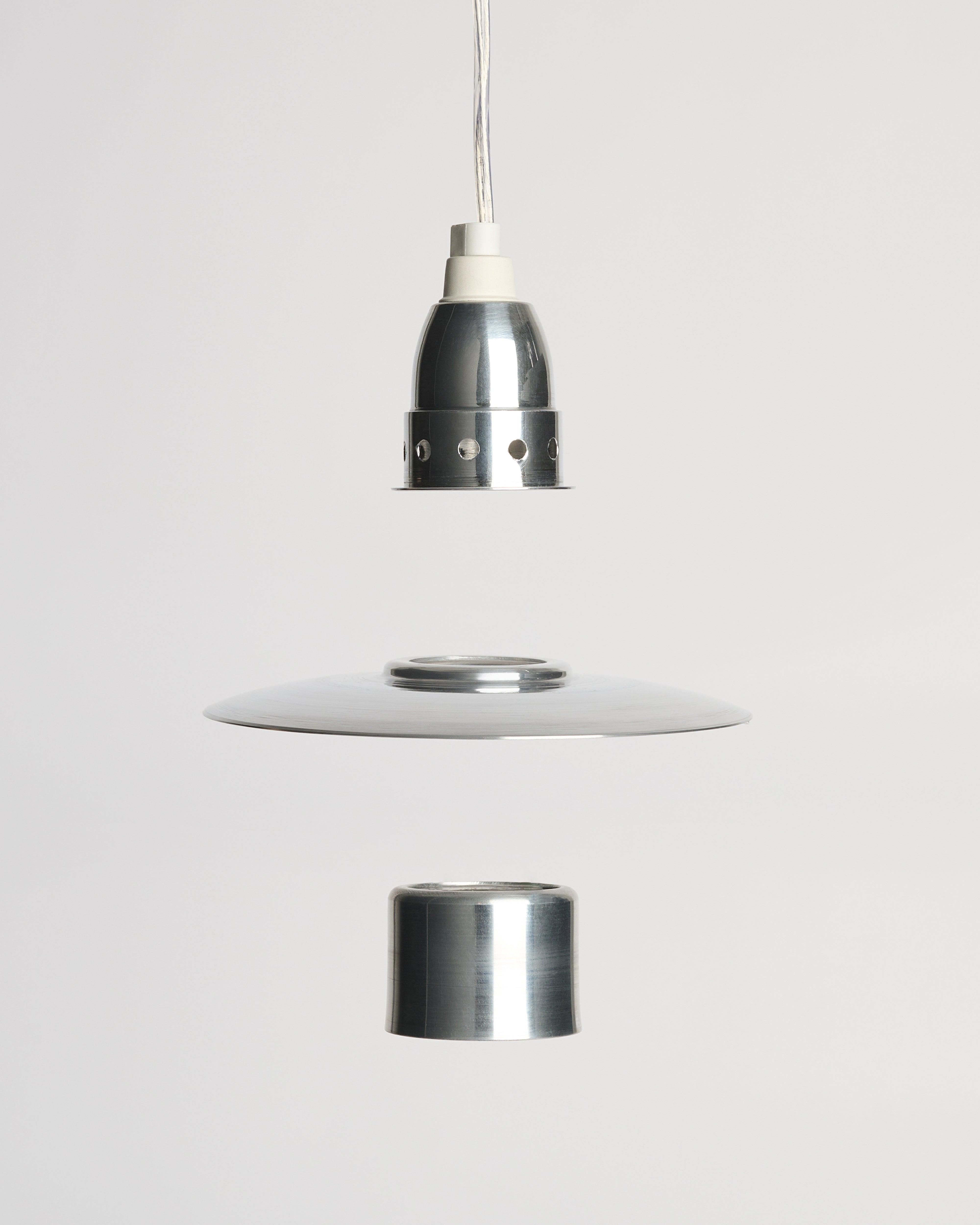 Fripon 'Filosof' lampe i nikkelbelagt metal