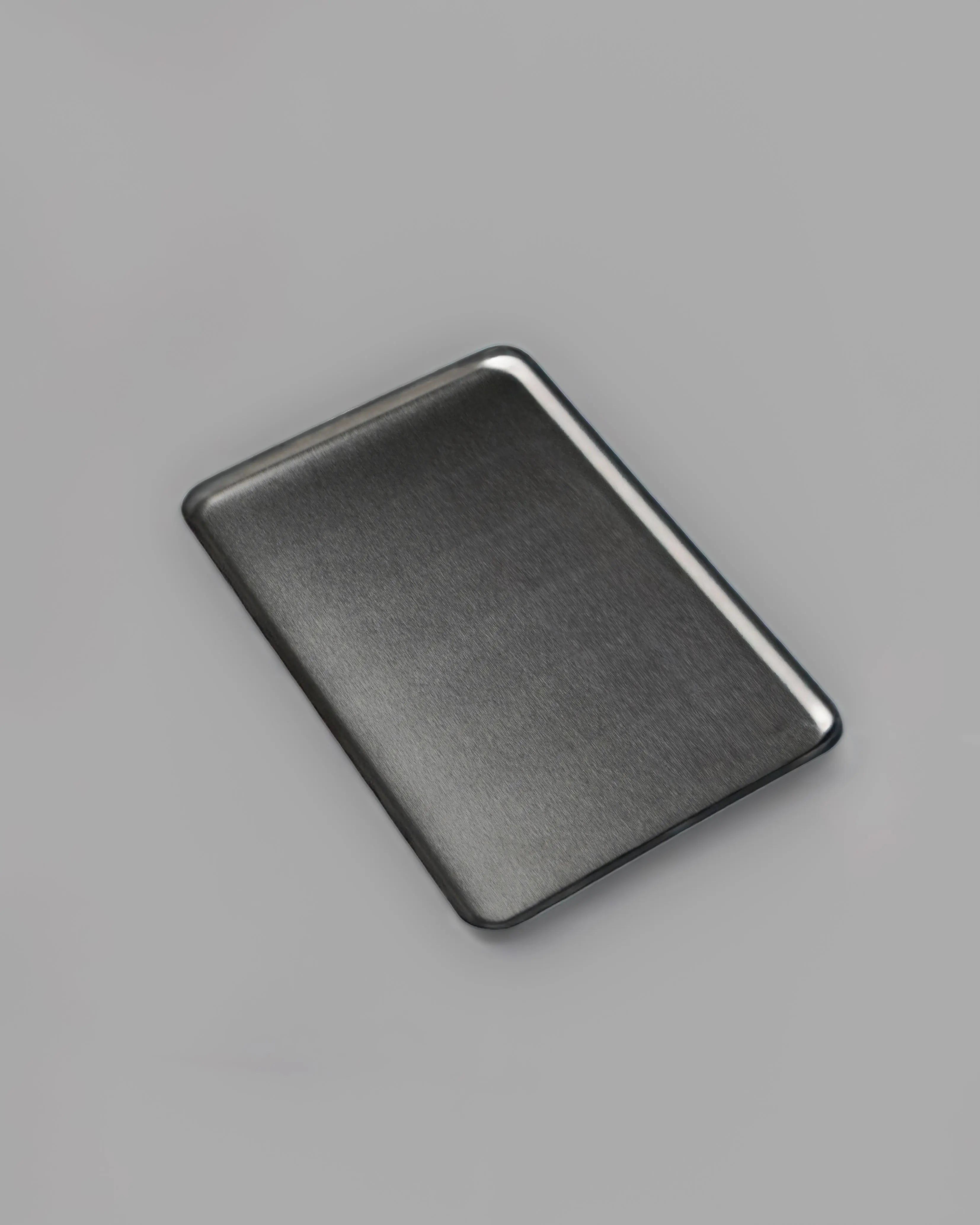 Square Stainless Steel Plates – Set of 3