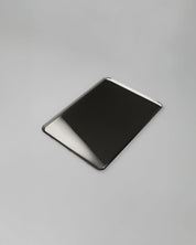 Square Stainless Steel Plates – Set of 3