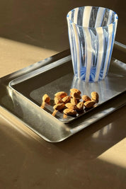 Firkantet Tallerken i Stål | Mellem (30 x 20 x 1 cm) Studio Hafnia