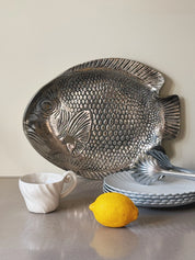 Fiskefad i aluminium | 38 x 30 cm Studio Hafnia