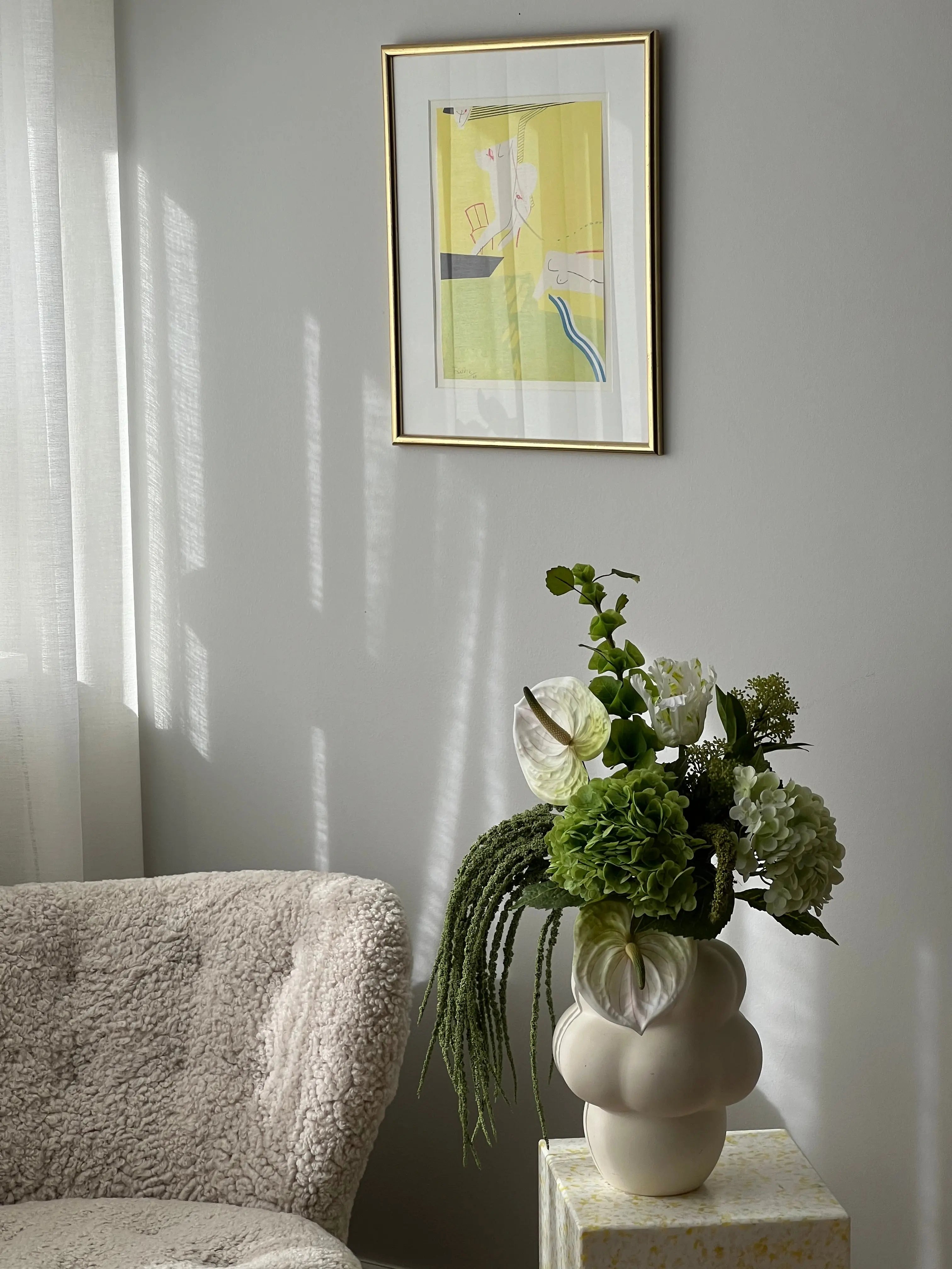 Fresh Green Garden Evighedsbuket Studio Hafnia