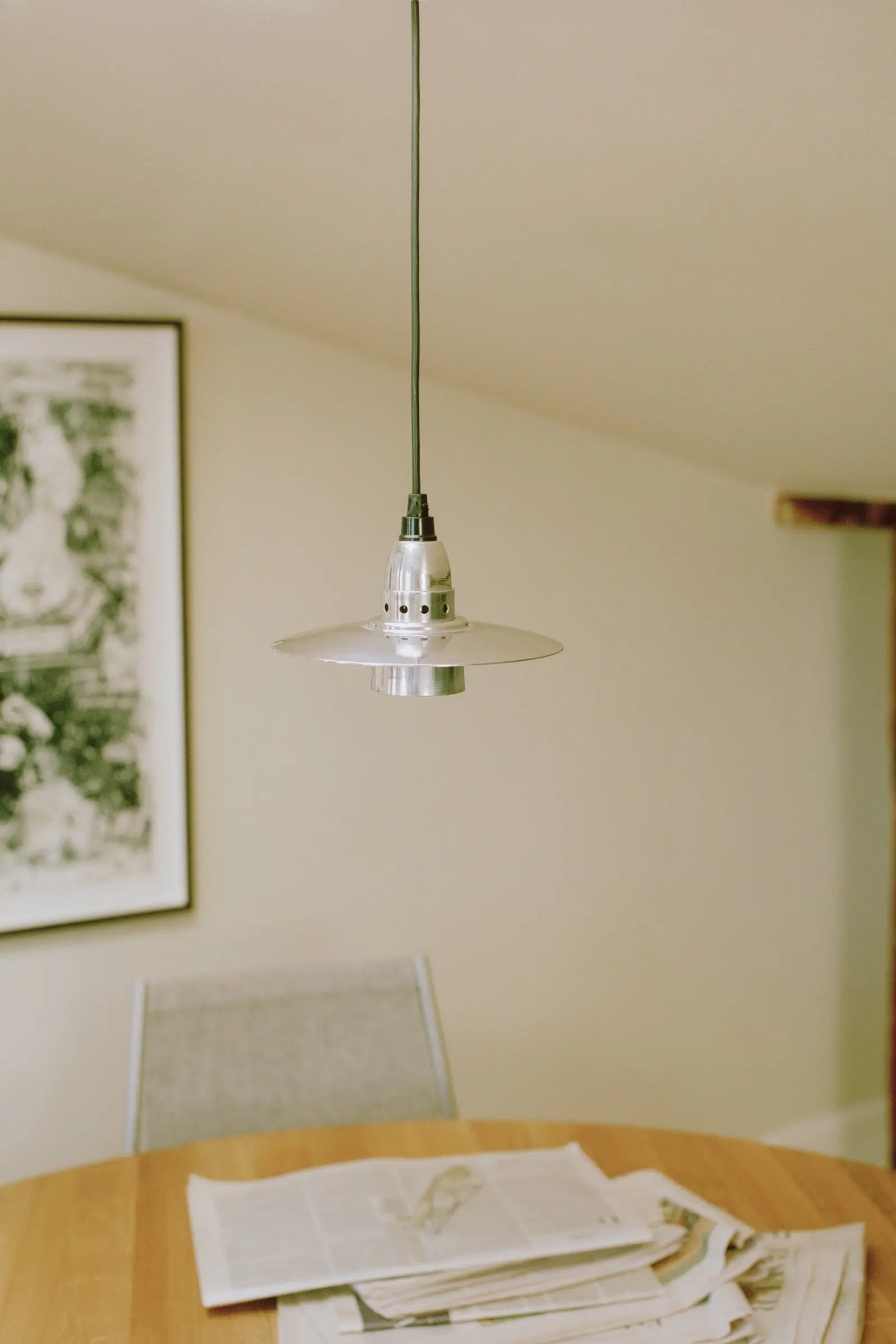 Fripon Filosof lampe i nikkelbelagt metal Fripon