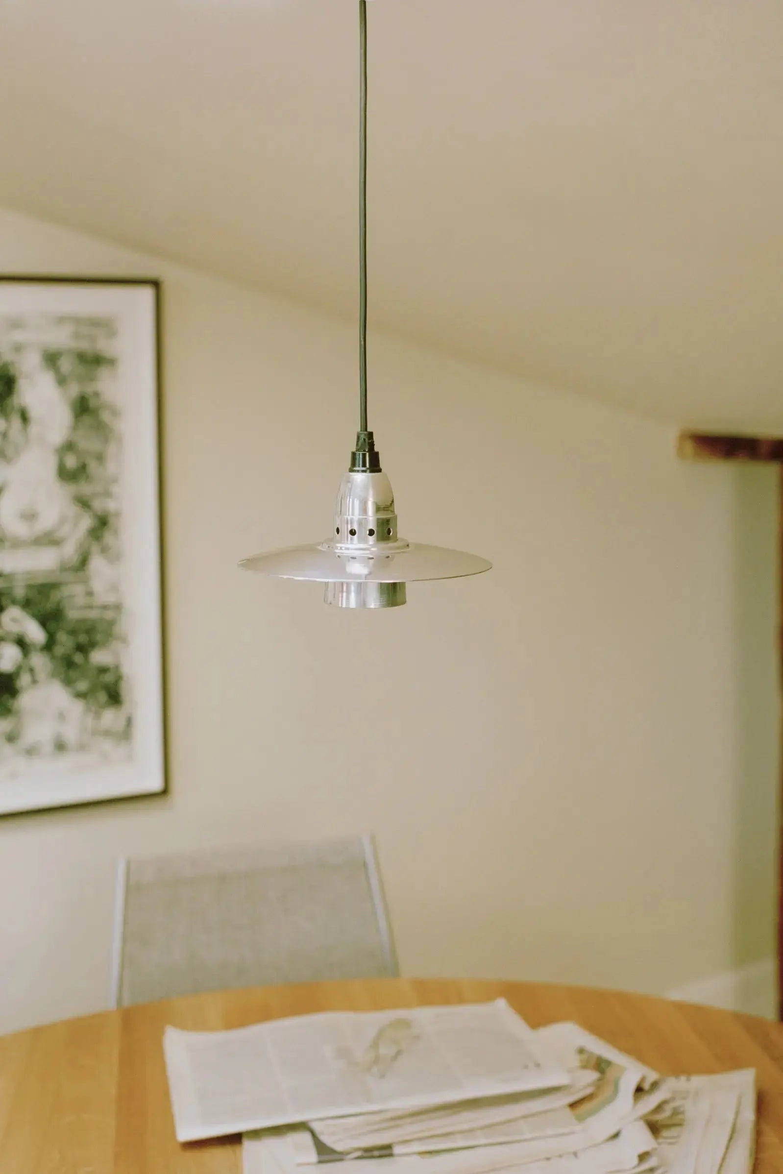 Fripon Filosof lampe i nikkelbelagt metal Fripon