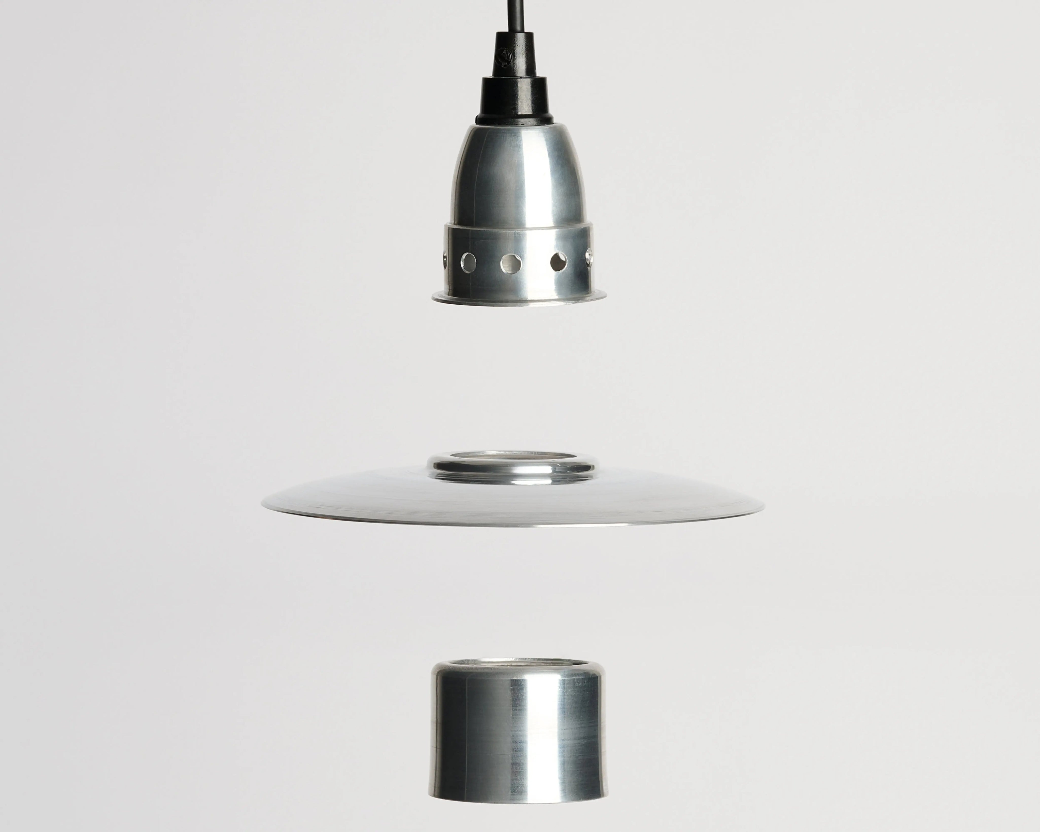 Fripon Filosof lamp in nickel-plated metal