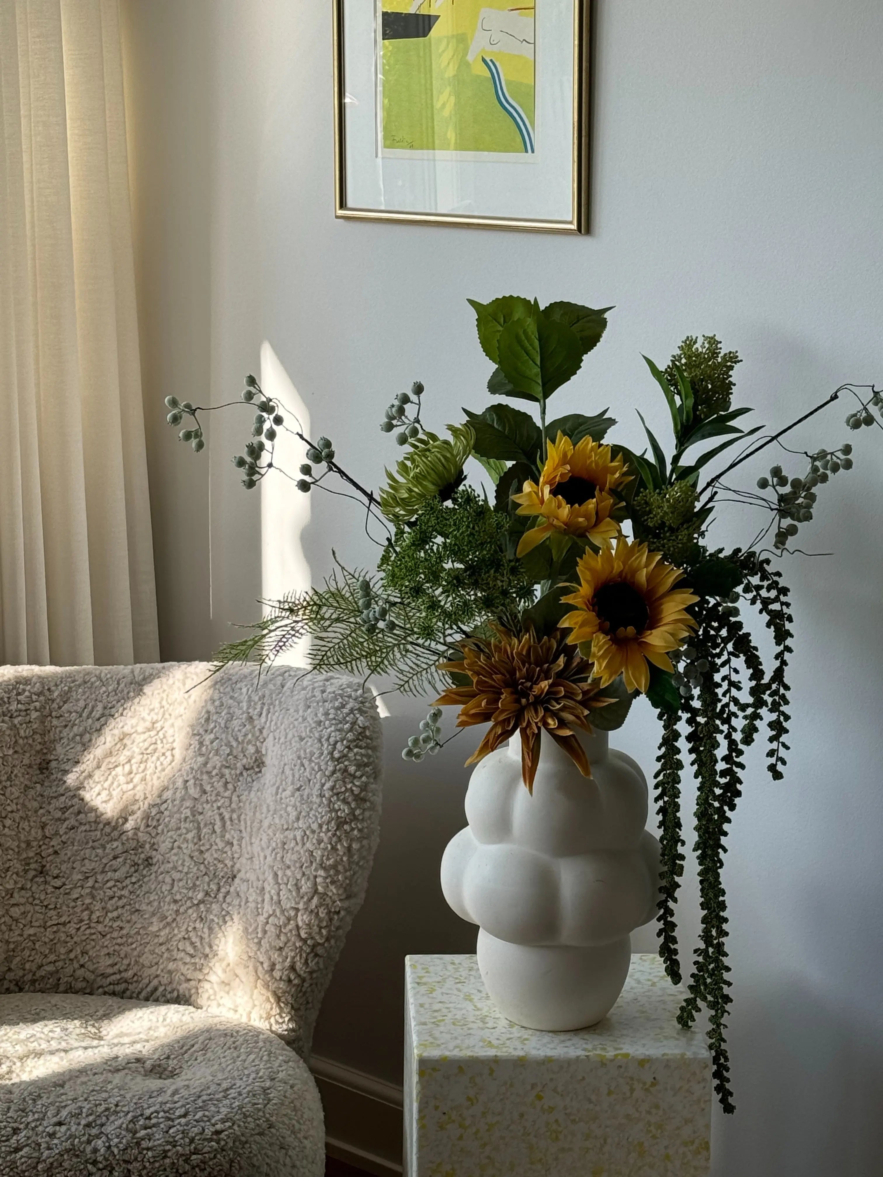 Golden Fields Evighedsbuket Studio Hafnia