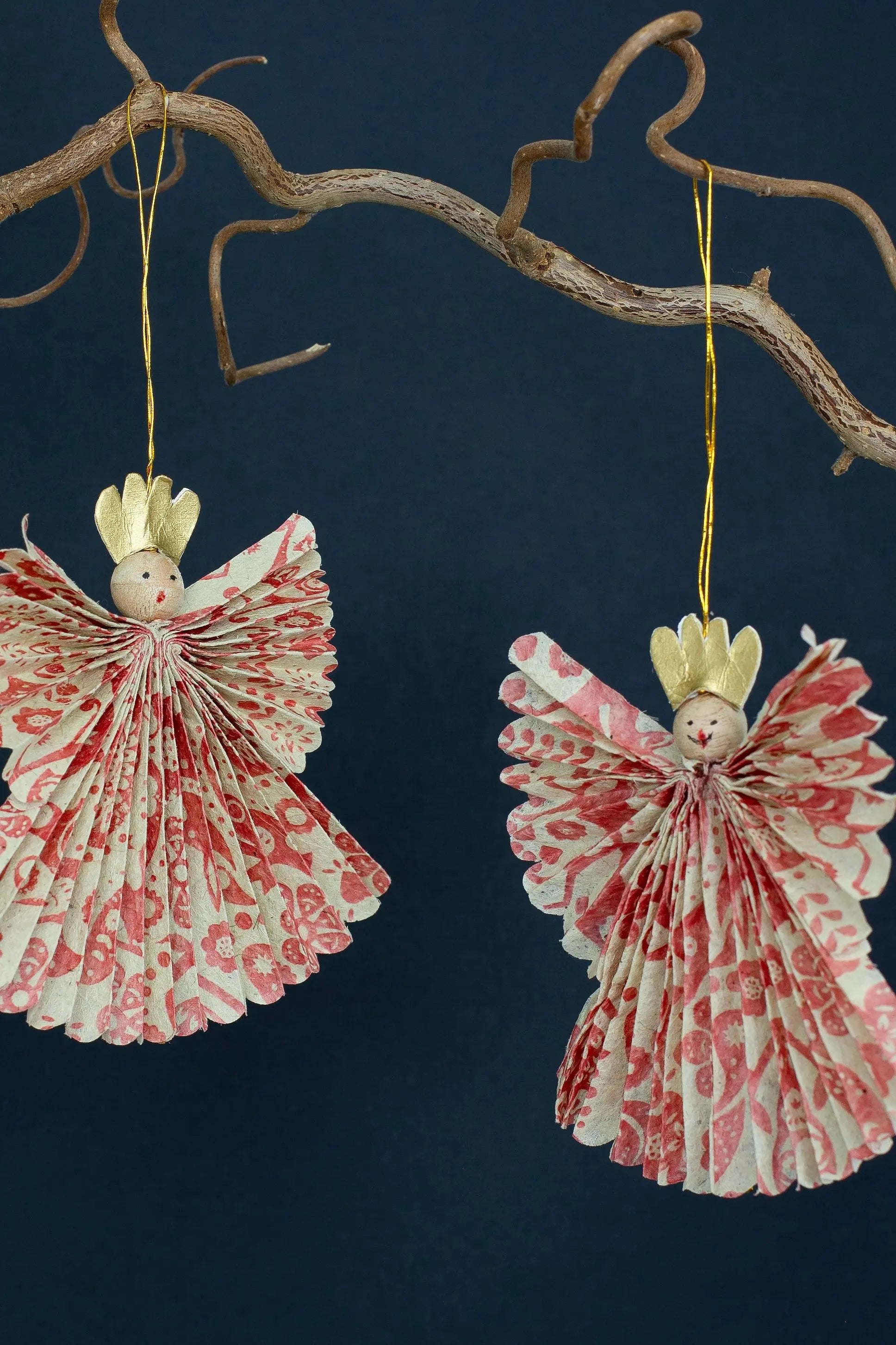 Greta engle i papir til ophæng | 2-pak World of Craft