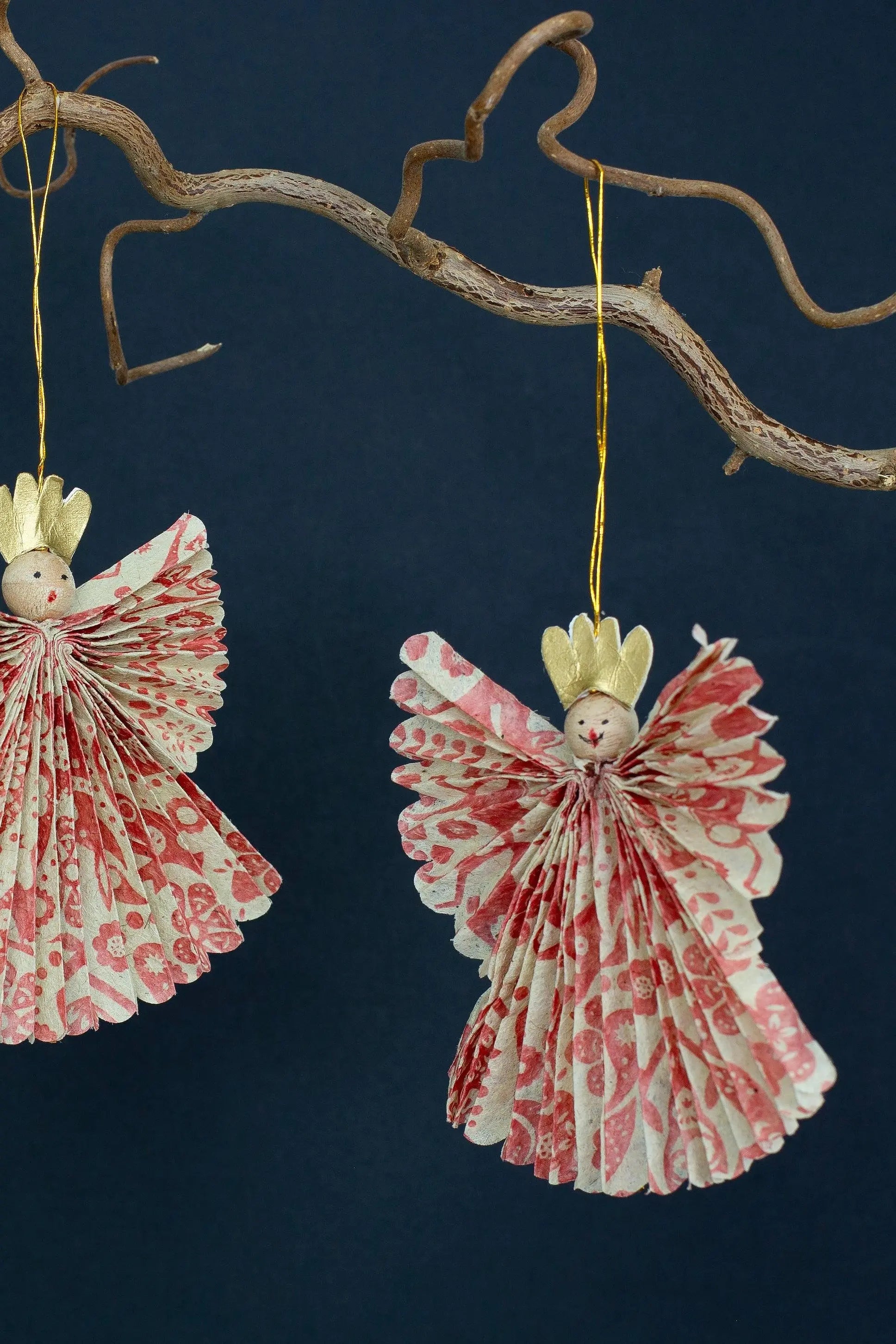 Greta engle i papir til ophæng | 2-pak World of Craft