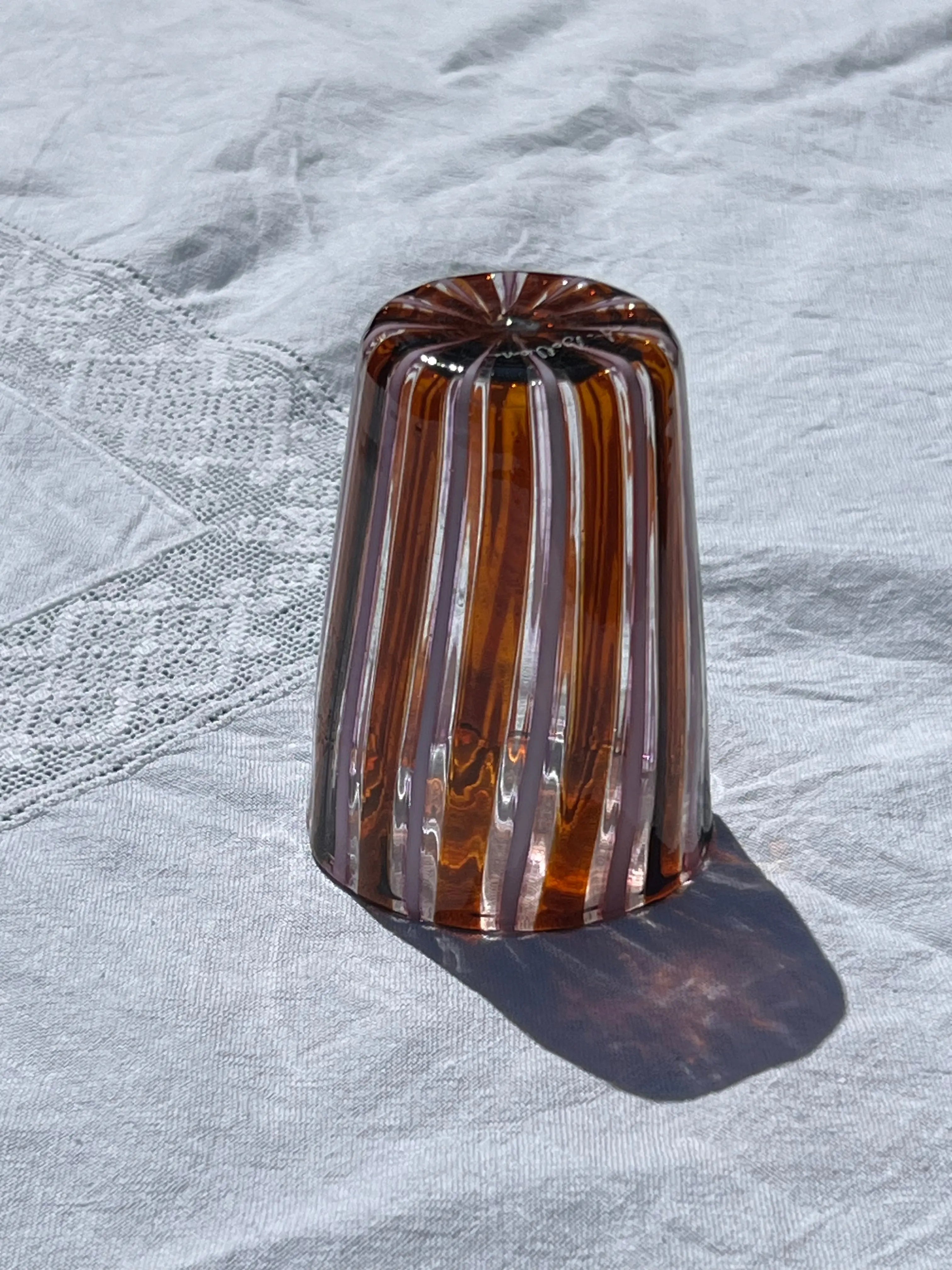 Brune og Opal Pink Striber Studio Hafnia