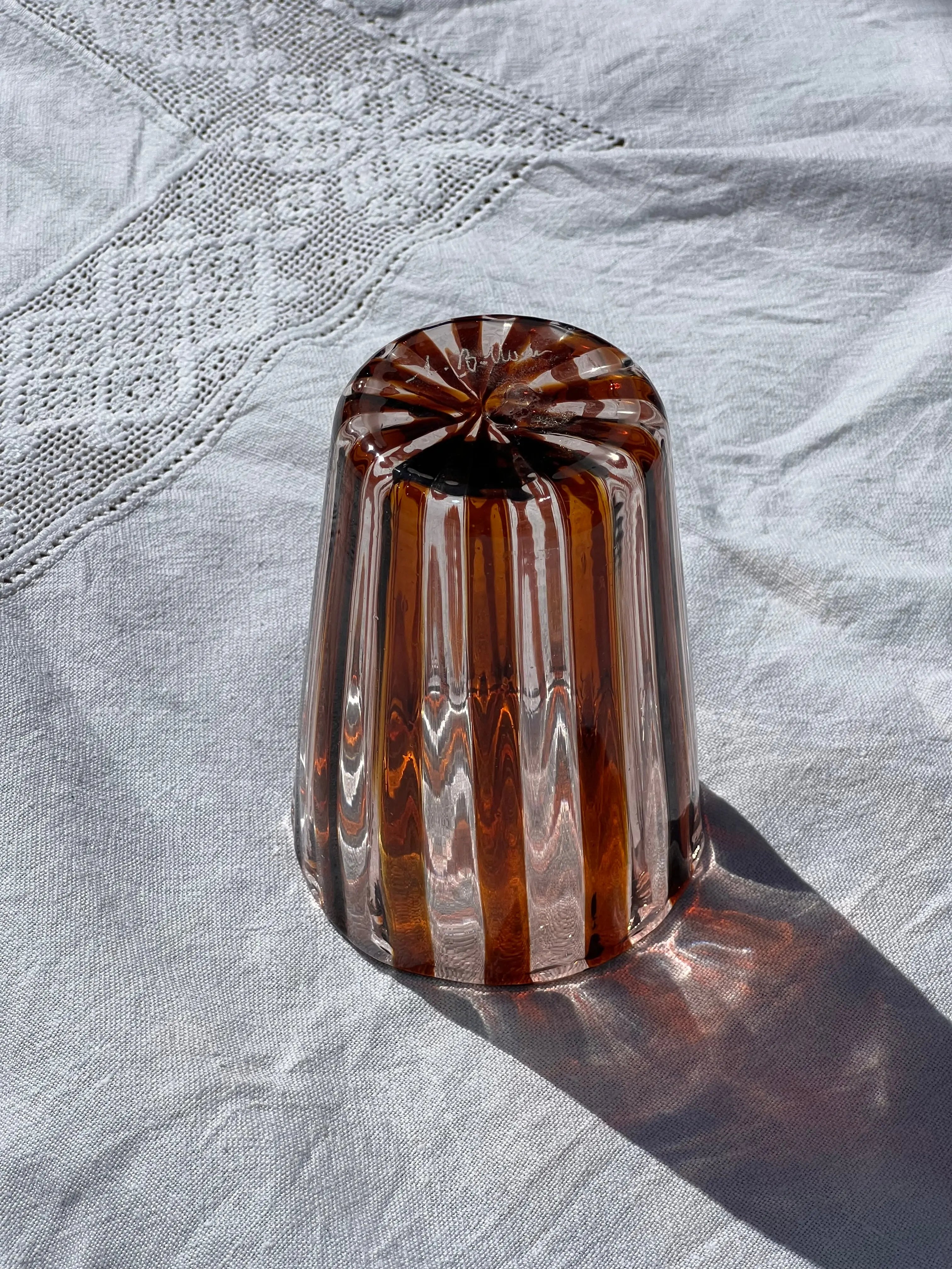 Brune og Pink Striber Studio Hafnia