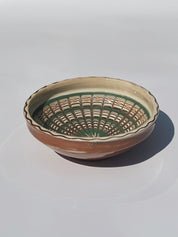 Håndlavet Horezu Skål | No. 08 | Ø 25 cm Studio Hafnia