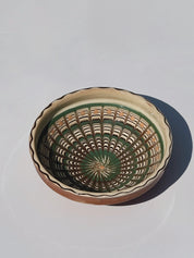 Håndlavet Horezu Skål | No. 08 | Ø 25 cm Studio Hafnia