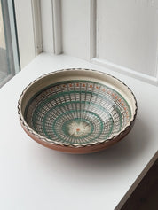 Håndlavet Horezu Skål | No. 08 | Ø 25 cm Studio Hafnia