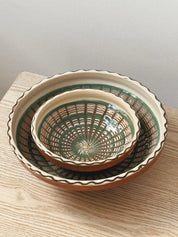 Håndlavet Horezu Skål | No. 08 | Ø 25 cm Studio Hafnia