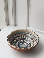 Håndlavet Horezu Skål | No. 09 | Ø 17 cm Studio Hafnia