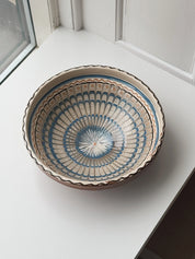 Håndlavet Horezu Skål | No. 09 | Ø 25 cm Studio Hafnia