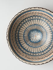 Håndlavet Horezu Skål | No. 09 | Ø 25 cm Studio Hafnia