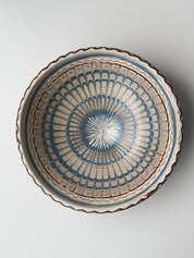 Håndlavet Horezu Skål | No. 09 | Ø 25 cm Studio Hafnia