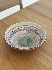 Håndlavet Horezu Skål | No. 10 | Ø 25 cm Studio Hafnia