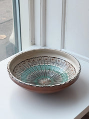 Håndlavet Horezu Skål | No. 11 | Ø 25 cm Studio Hafnia