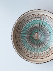 Håndlavet Horezu Skål | No. 11 | Ø 25 cm Studio Hafnia