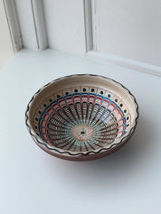 Håndlavet Horezu Skål | No. 12 | Ø 17 cm Studio Hafnia