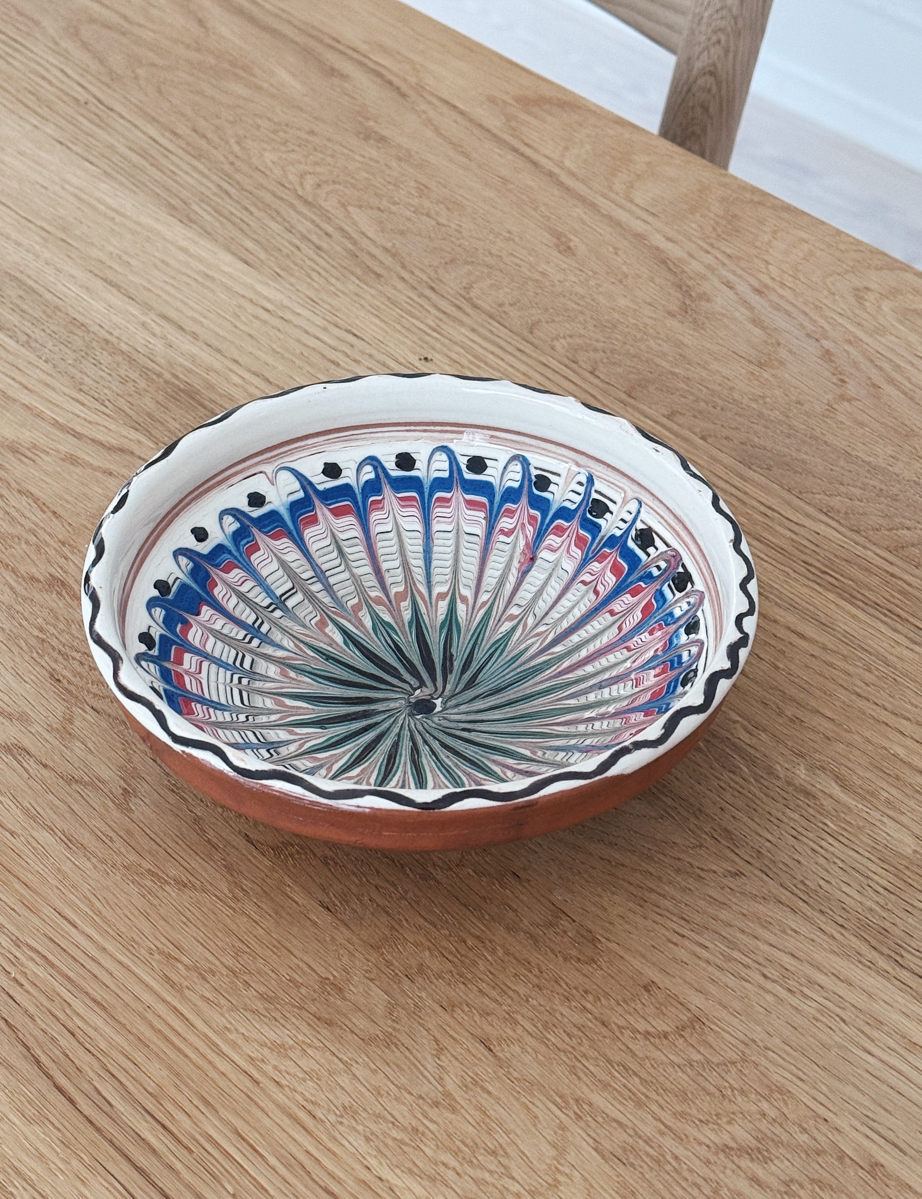 Håndlavet Horezu Skål | No. 13 | Ø 17 cm Studio Hafnia