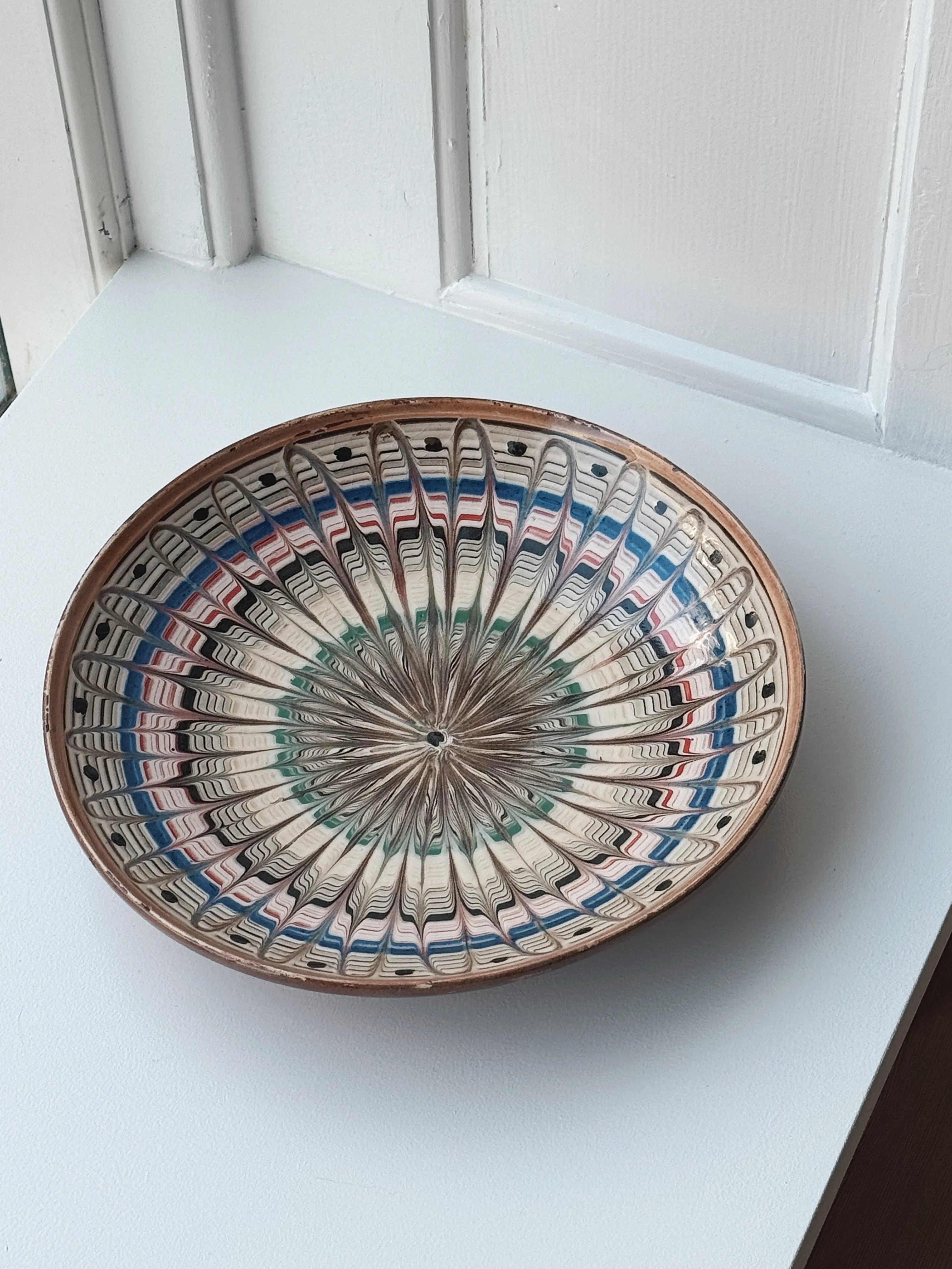 Håndlavet Horezu Tallerken | No. 24 | Flere Størrelser Studio Hafnia